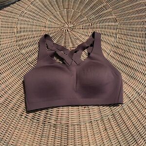 lululemon athletica Brown High Support Cross-Strap Sports Bra